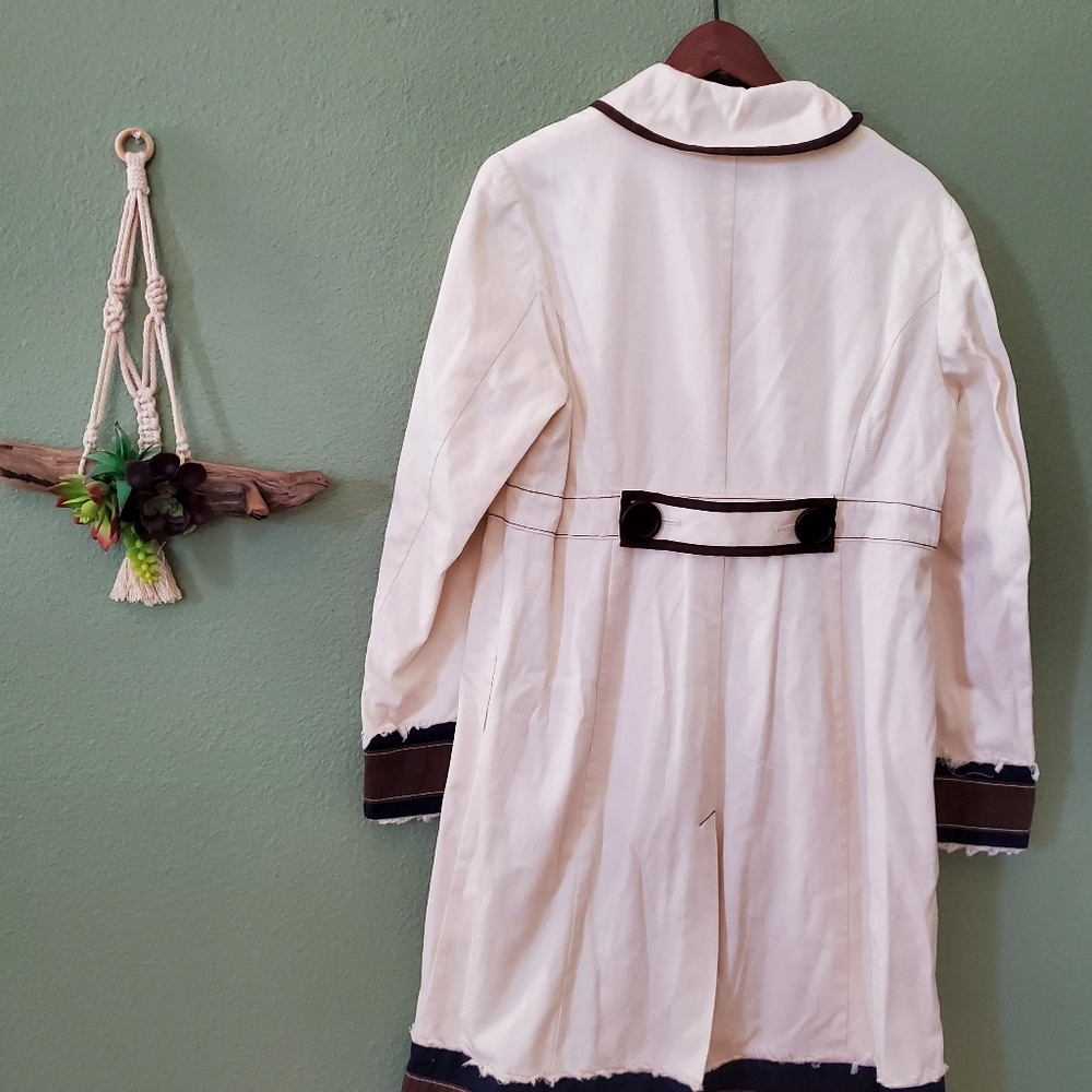 #46. Boden long coat size UK 12 US size 8 - Picture 2 of 3
